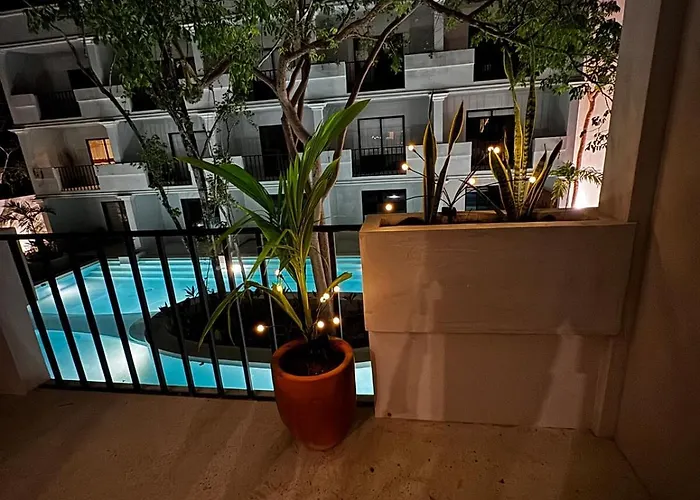 Jungle Loft With Pool And Rooftop Near And Cenotes And Dowtown! Fast Wifi! Perfect For Expats *