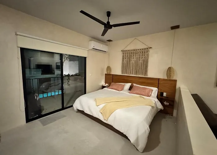 Jungle Loft With Pool And Rooftop Near And Cenotes And Dowtown! Fast Wifi! Perfect For Expats *