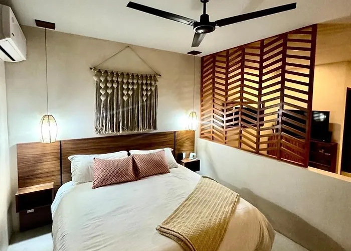 Jungle Loft With Pool And Rooftop Near And Cenotes And Dowtown! Fast Wifi! Perfect For Expats Apartment Tulum
