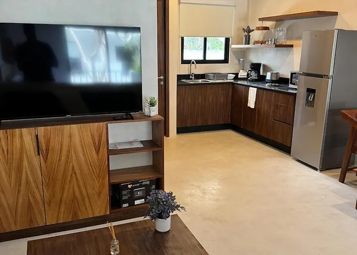 Jungle Loft With Pool And Rooftop Near And Cenotes And Dowtown! Fast Wifi! Perfect For Expats Apartment *